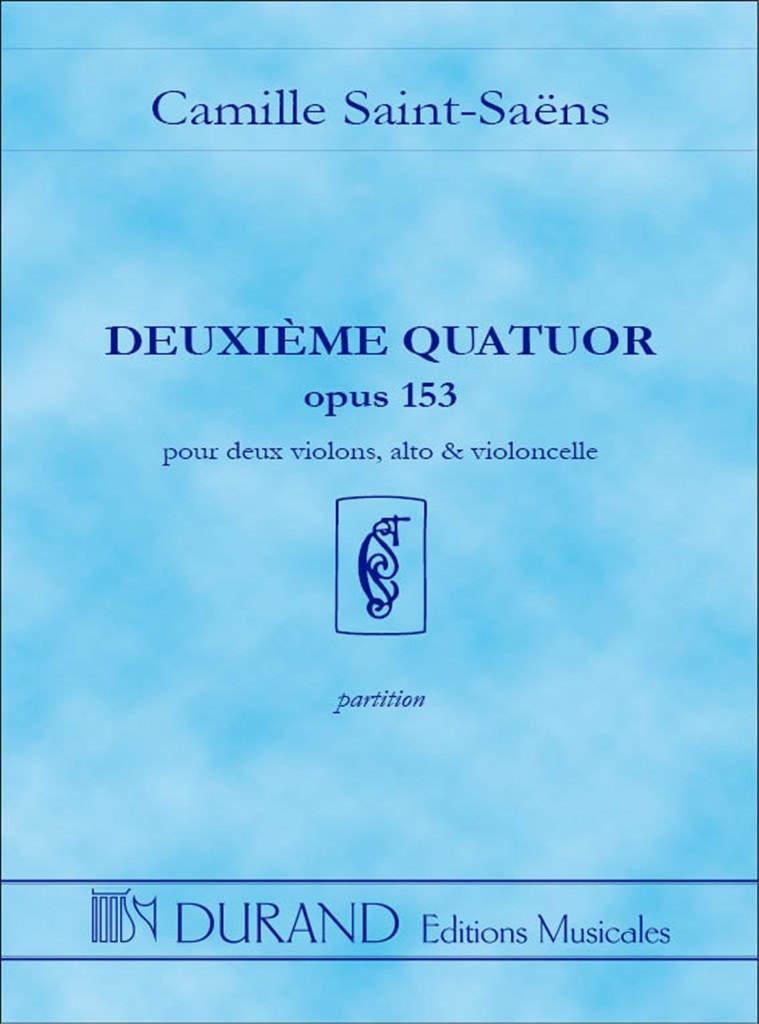 Quatuor N 2 Op 153 - Poche